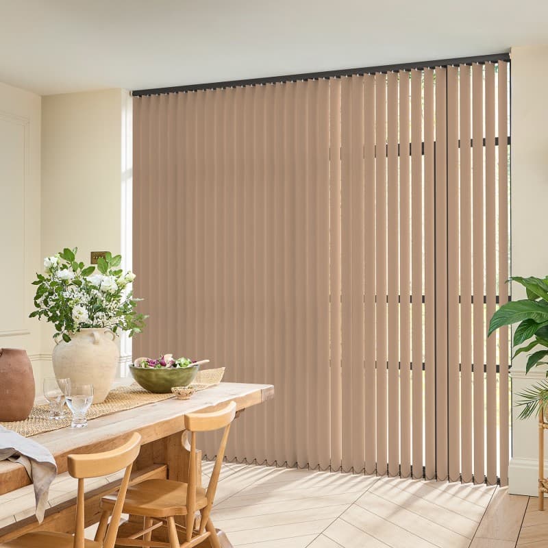 Acacia Blackout Sand Vertical blind