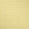 Pale yellow wallpaper with a dense white quatrefoil‑flower lattice (object), covering a flat wall continuously (action), close-up interior view, evenly lit, no other features visible (context).