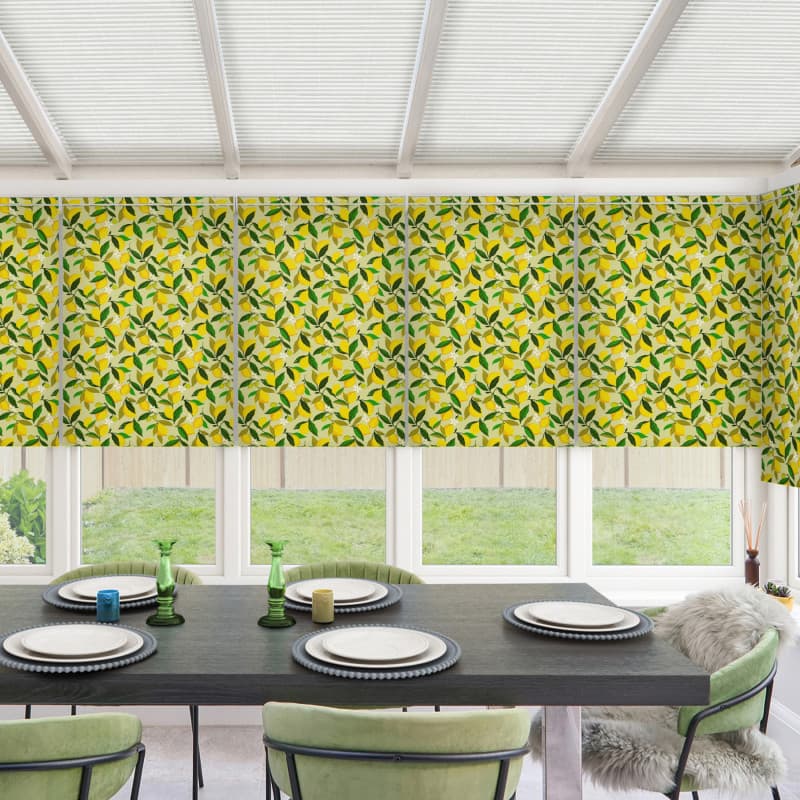 Citrine Yellow Roller Blind
