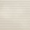 Beige pleated cellular blind, fully lowered, showing fine woven texture and narrow horizontal honeycomb folds; closed and diffusing soft daylight, likely covering a window in a neutral, softly lit room.
