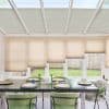 Thermashade Light Grey Pleated blind