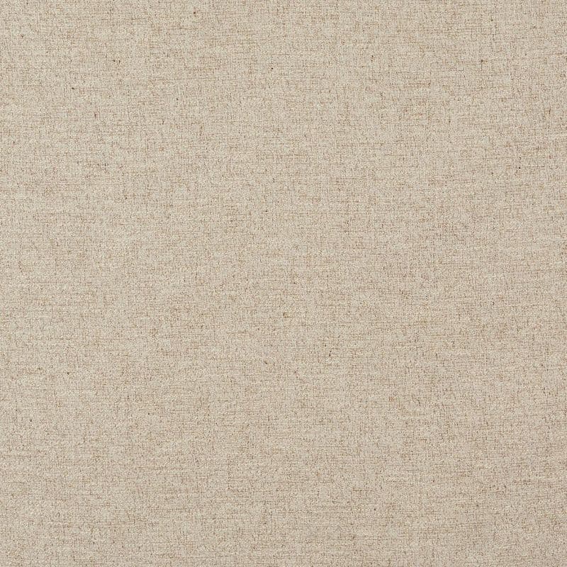 Beige woven fabric panel, tight plain weave with subtle flecks; lying flat and evenly lit, filling the frame as a neutral textured background.