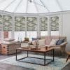 Thermashade Ripple Earth Pleated blind