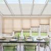 Lumina Sheer Cotton White Pleated blind