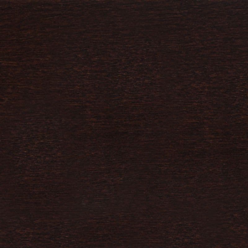 Dark mahogany wood panel (flat plank) with fine horizontal grain and subtle reddish highlights — occupying entire frame, evenly lit close-up of a smooth, slightly textured tabletop or veneer surface.