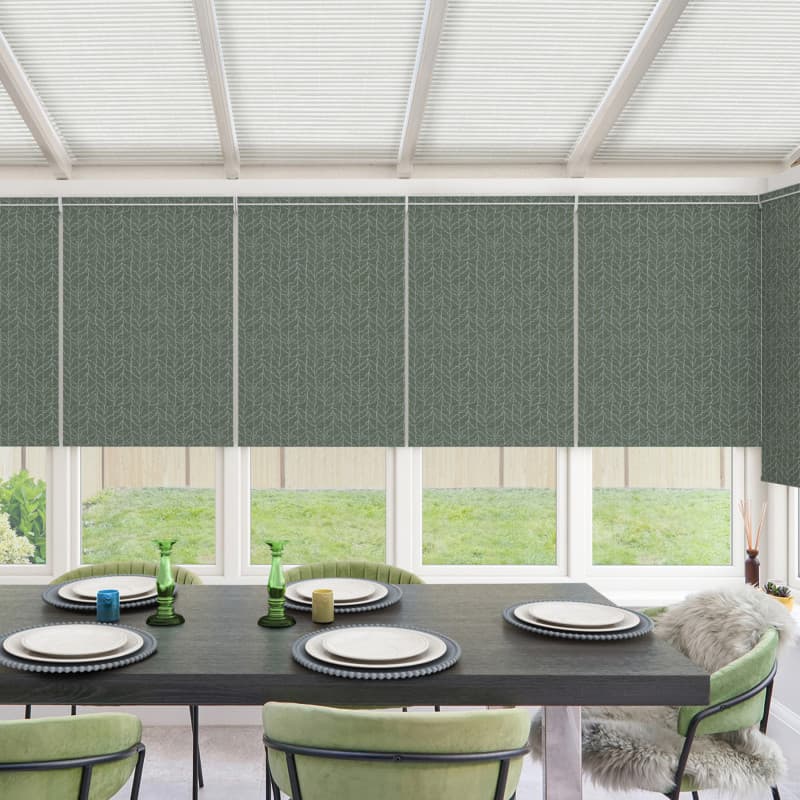 Twist Seaweed Roller Blind