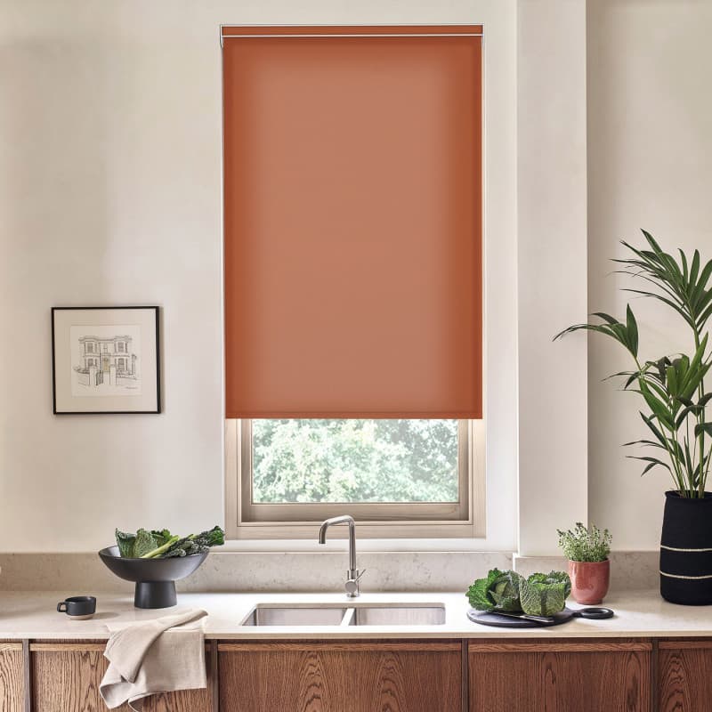 Acacia Rust Roller Blind