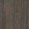 Dark wood veneer panel with fine vertical grain patterns; stationary, displaying subtle bark-like striations; close-up view under even lighting, likely a tabletop or cabinetry surface.