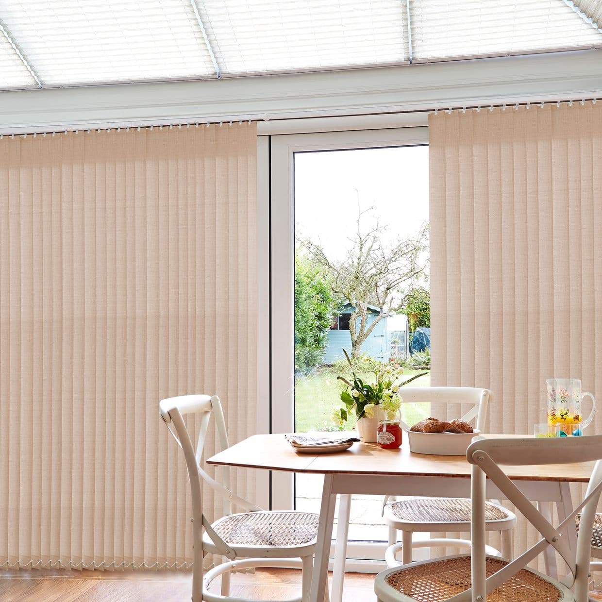 Kelis Barley Conservatory Vertical Blind