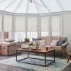 Stratford White Pleated Blind