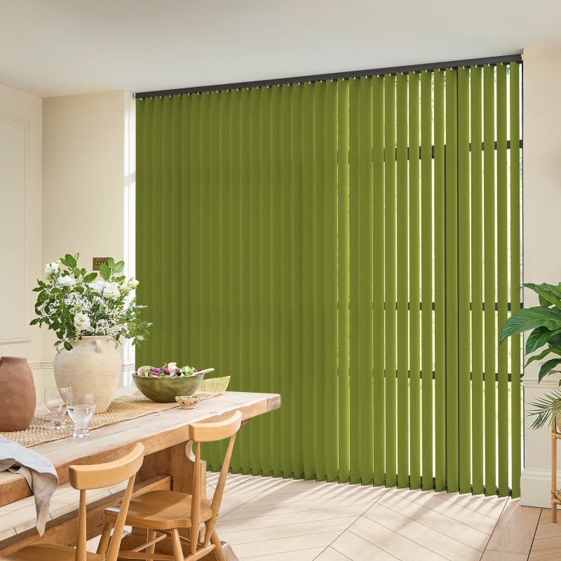 Acacia Blackout Olive Vertical blind