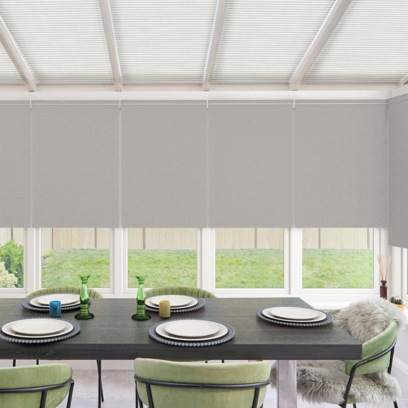 Remy Blackout Grey Roller Blind