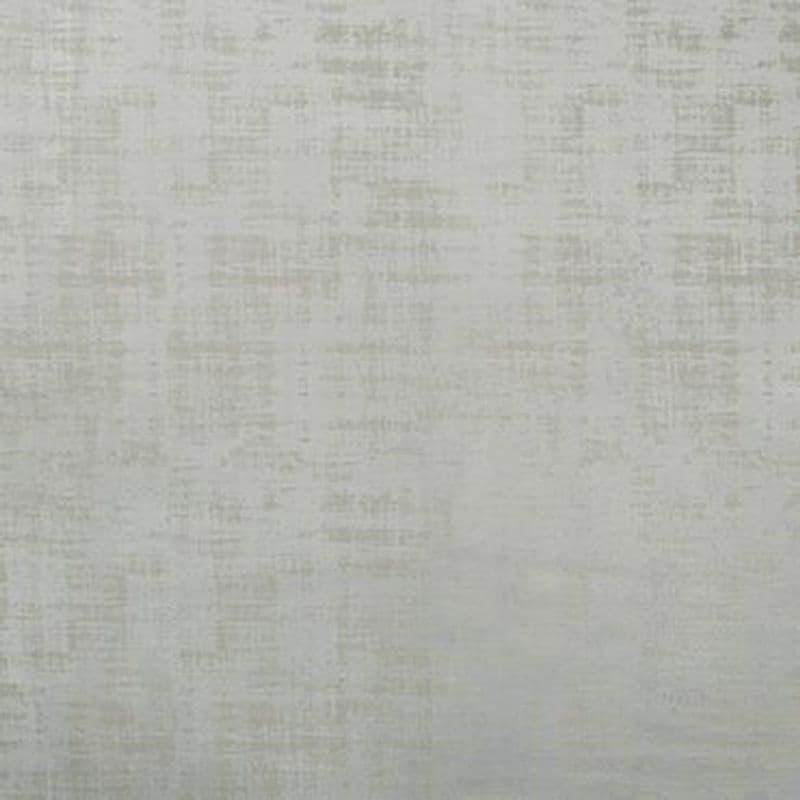 Light gray-beige woven-texture wallpaper covering a wall surface, showing subtle crosshatch and linen-like pattern; evenly lit close-up with neutral, soft ambient interior lighting.