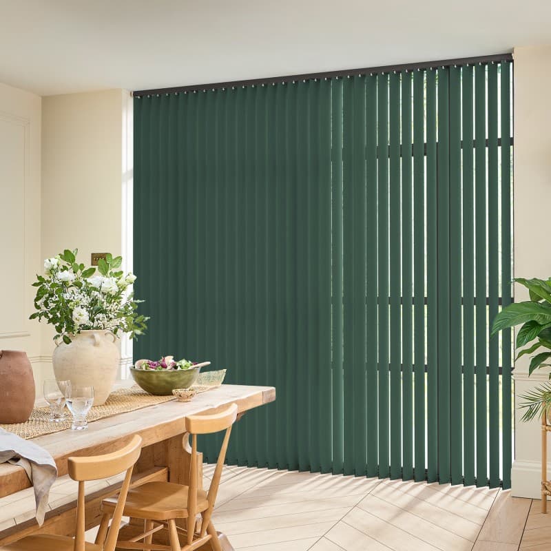 Acacia Blackout Pine Vertical blind