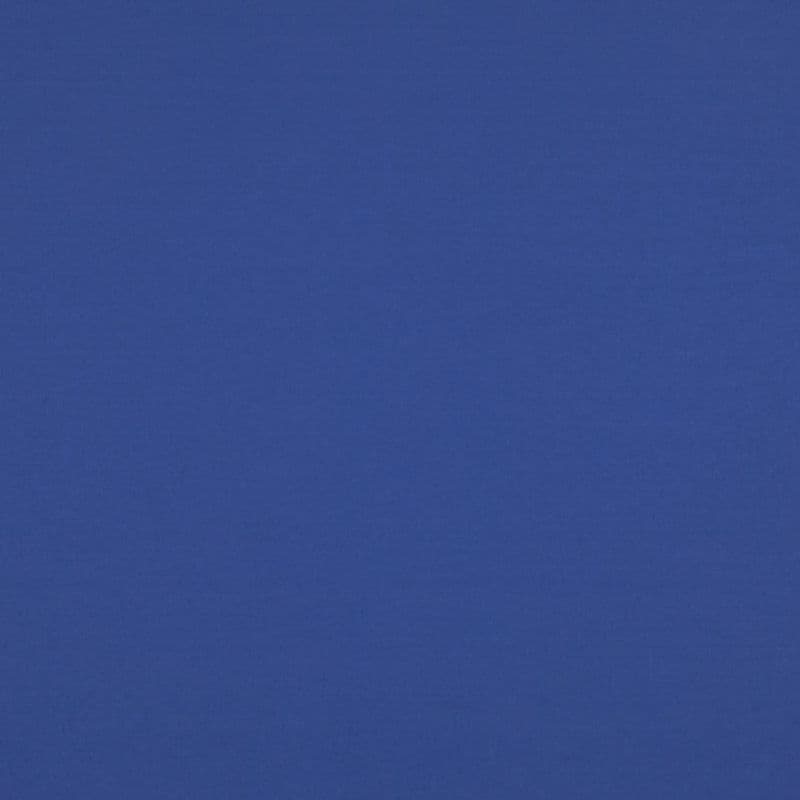 Solid deep-blue fabric-like panel fills the frame, uniformly colored and softly lit, showing a subtle woven texture across a square composition with no other features.