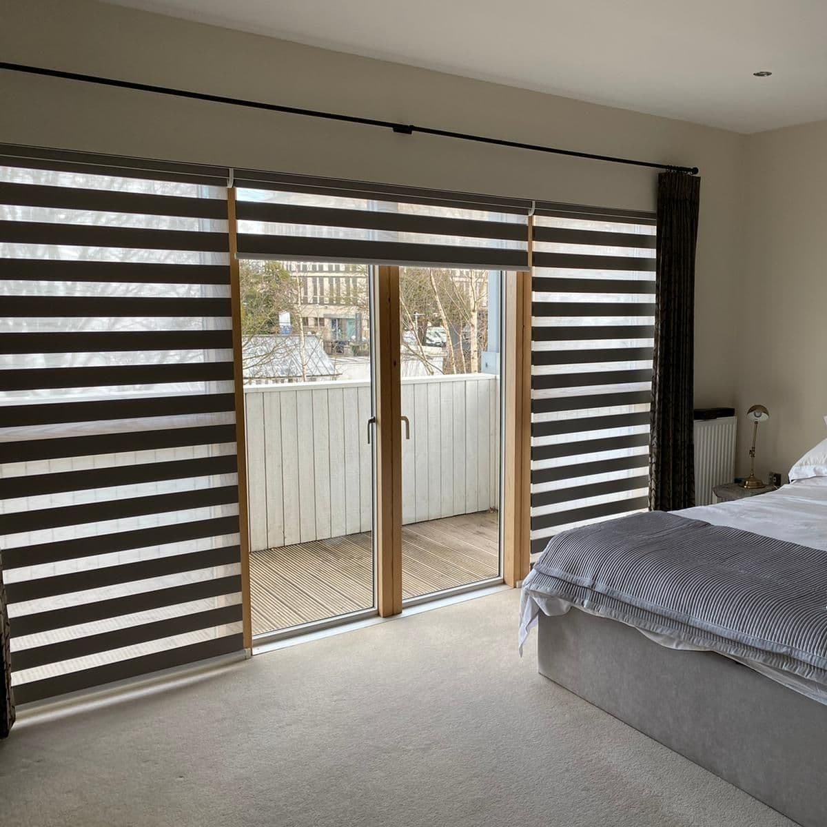 Dusk White Dimout Day and Night Blind