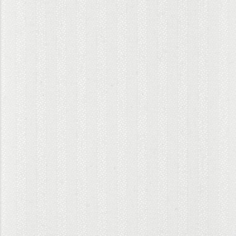 White textured wallpaper with faint vertical ribs; covering the frame and displaying a pebble-like weave texture, lit evenly with soft neutral light in an undecorated interior.