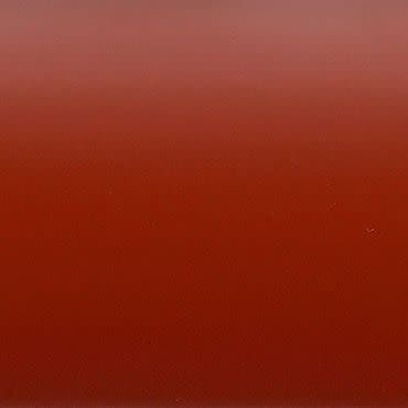 Glossy red panel, smooth and unadorned, displaying a subtle vertical gradient from darker at bottom to lighter at top and faint tiny speckles; close-up, evenly lit, minimal composition.