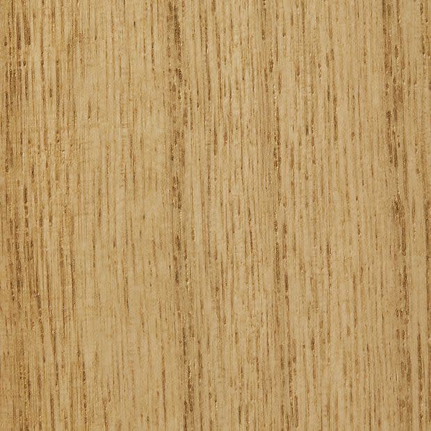Light oak wood panel with fine vertical grain and darker streaks, showing natural texture; surface appears smooth and evenly lit in a close-up, neutral background.