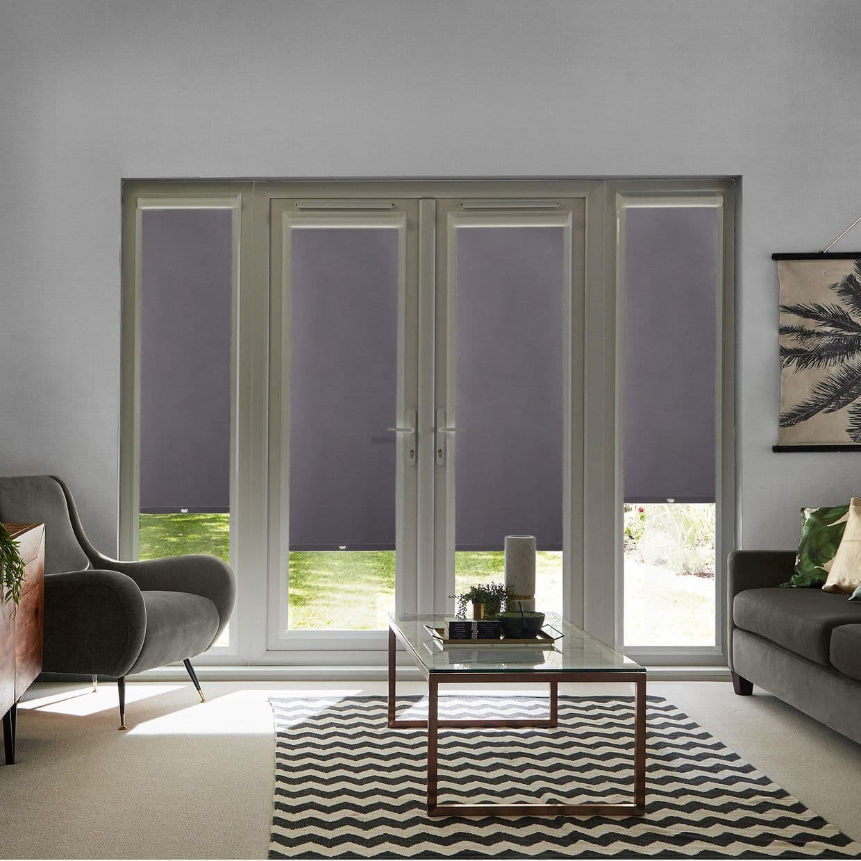 Cordova Ash Perfect Fit Roller blind
