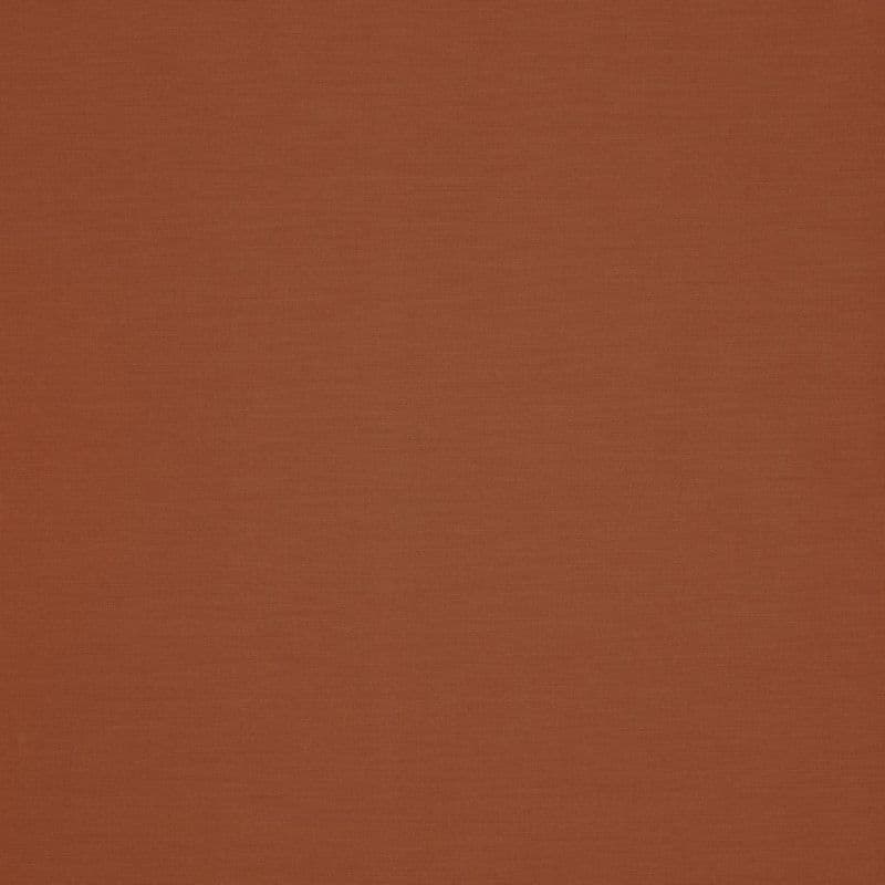 Textured rust-brown fabric panel filling the frame, smooth and unwrinkled (flat and stationary), evenly lit with soft diffuse lighting, showing no seams, fixtures, or surrounding context.