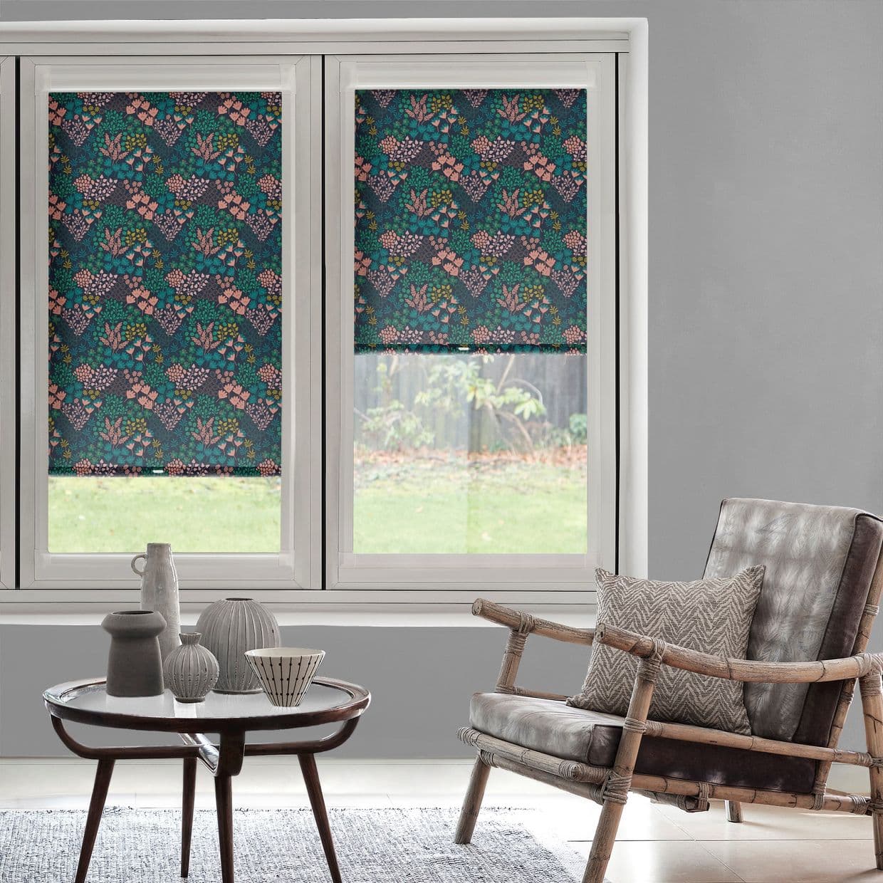 Lorena Night Garden Perfect Fit Roller blind