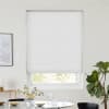 Crush White Pleated blind