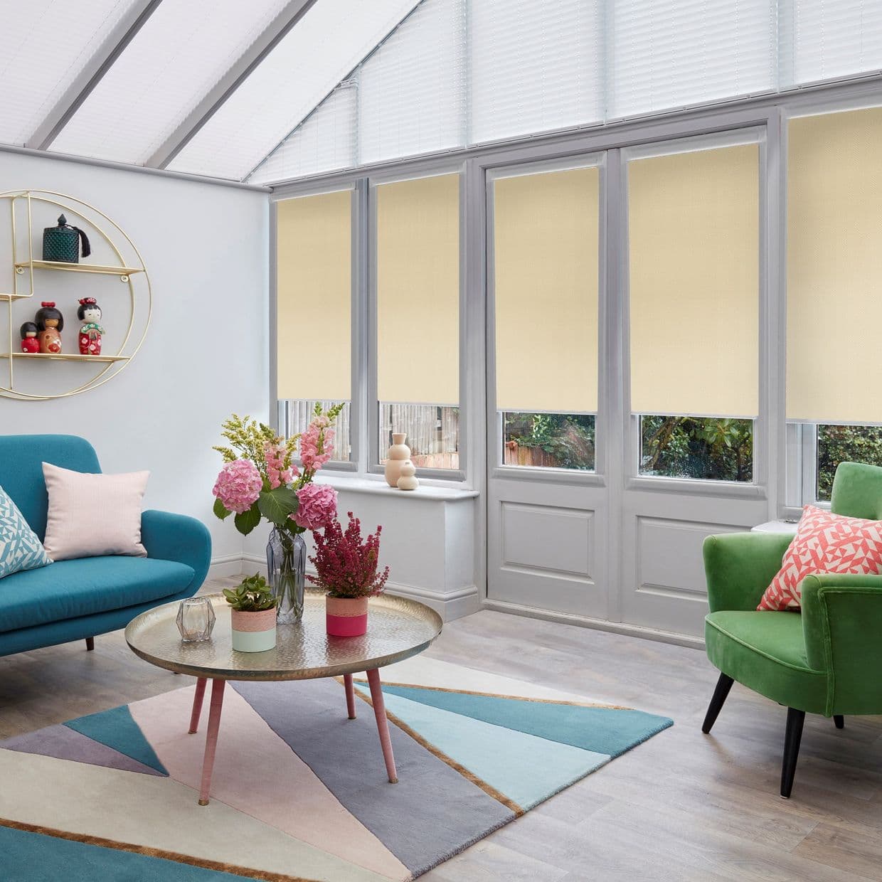 Seeds Mimosa Conservatory Roller blind