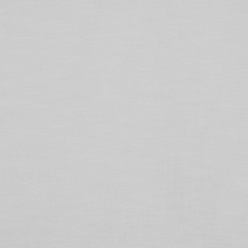 Gray woven fabric filling the entire frame, lying flat and unadorned, revealing a subtle crosshatch texture under soft, even lighting with no other objects.