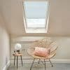 Lumina Sheer Ocean Pleated blind