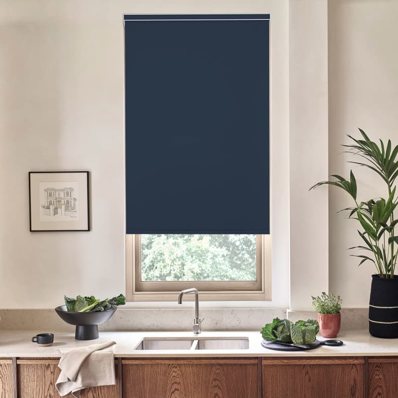 Acacia Blackout Midnight Roller Blind