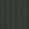 Dark green vertical-striped wallpaper, evenly spaced thin pale double lines; covering a flat interior wall, matte texture, uniform lighting, minimalist decorative pattern.