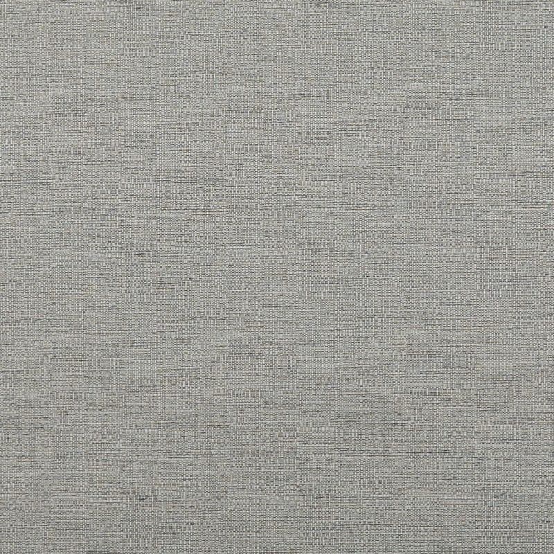 Grey woven fabric with small basket-weave pattern (panel) — stretched flat — filling the frame, appearing matte and evenly lit, resembling upholstery or curtain material without any visible room context.