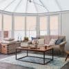 Ovie Blush Pleated blind