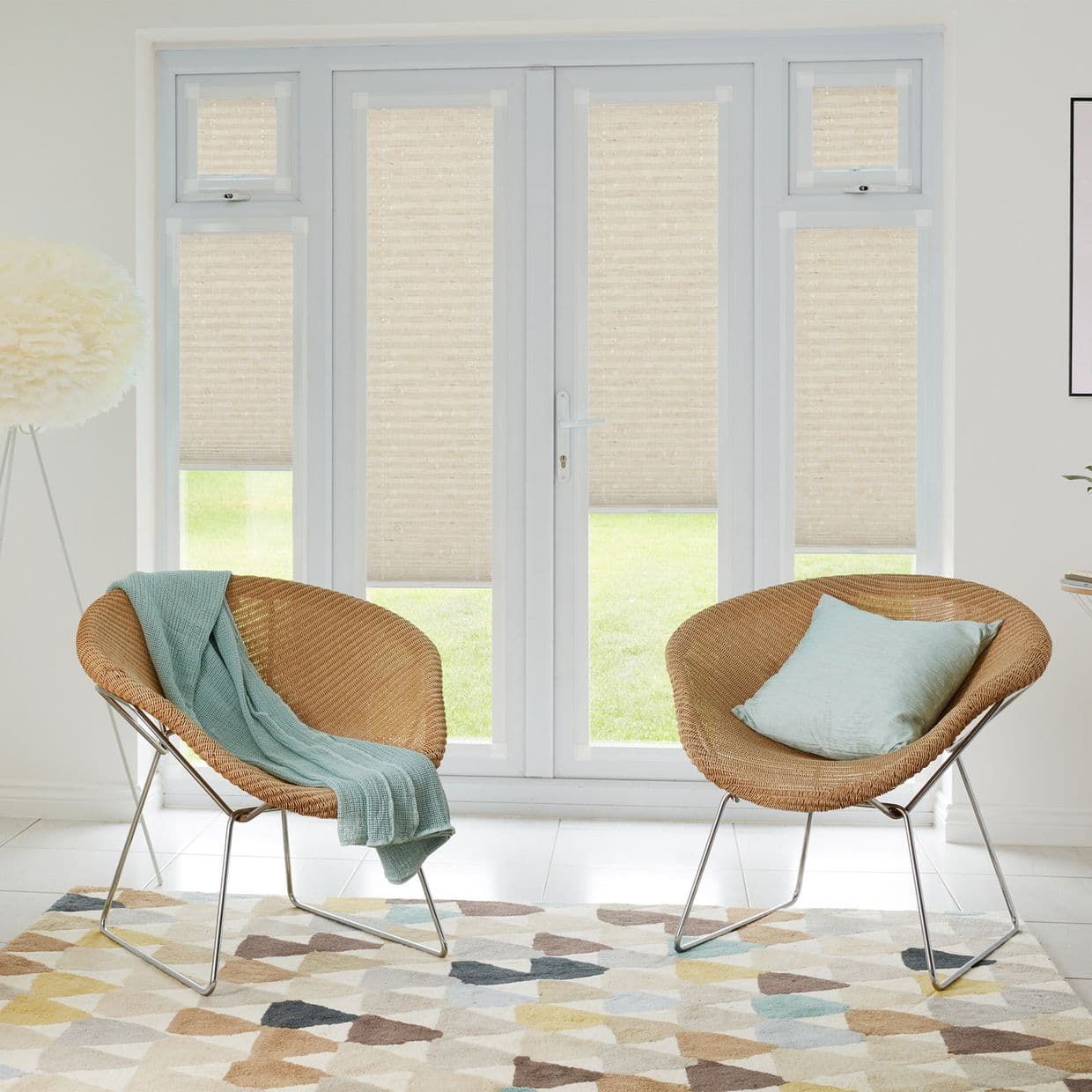 Stratford Cream Perfect fit Pleated blind