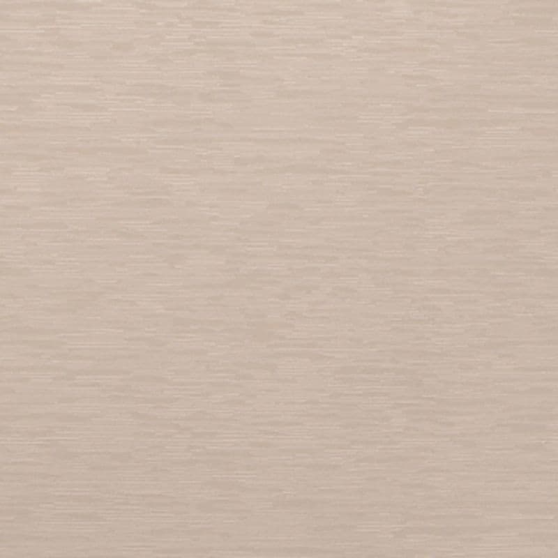 Beige textured wallpaper panel covering an interior wall, its subtle horizontal grain gently diffusing light in a neutral, evenly lit room.
