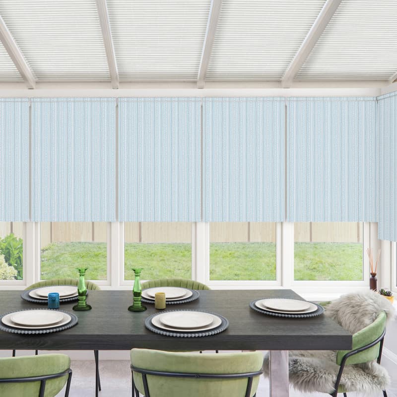 Terassa Blue Roller Blind
