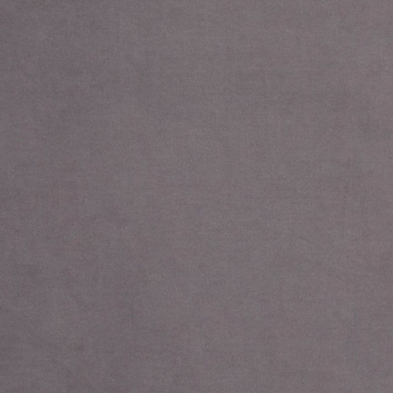 Mauve-gray textured fabric covering the frame; lying flat and evenly lit, with subtle mottling — close-up view without visible edges, fixtures, or surrounding context.