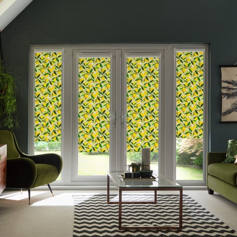 Citrine Yellow Roller Blind