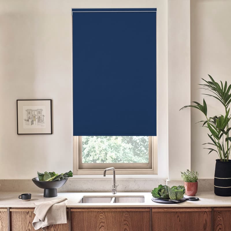 Warren Blue Roller Blind