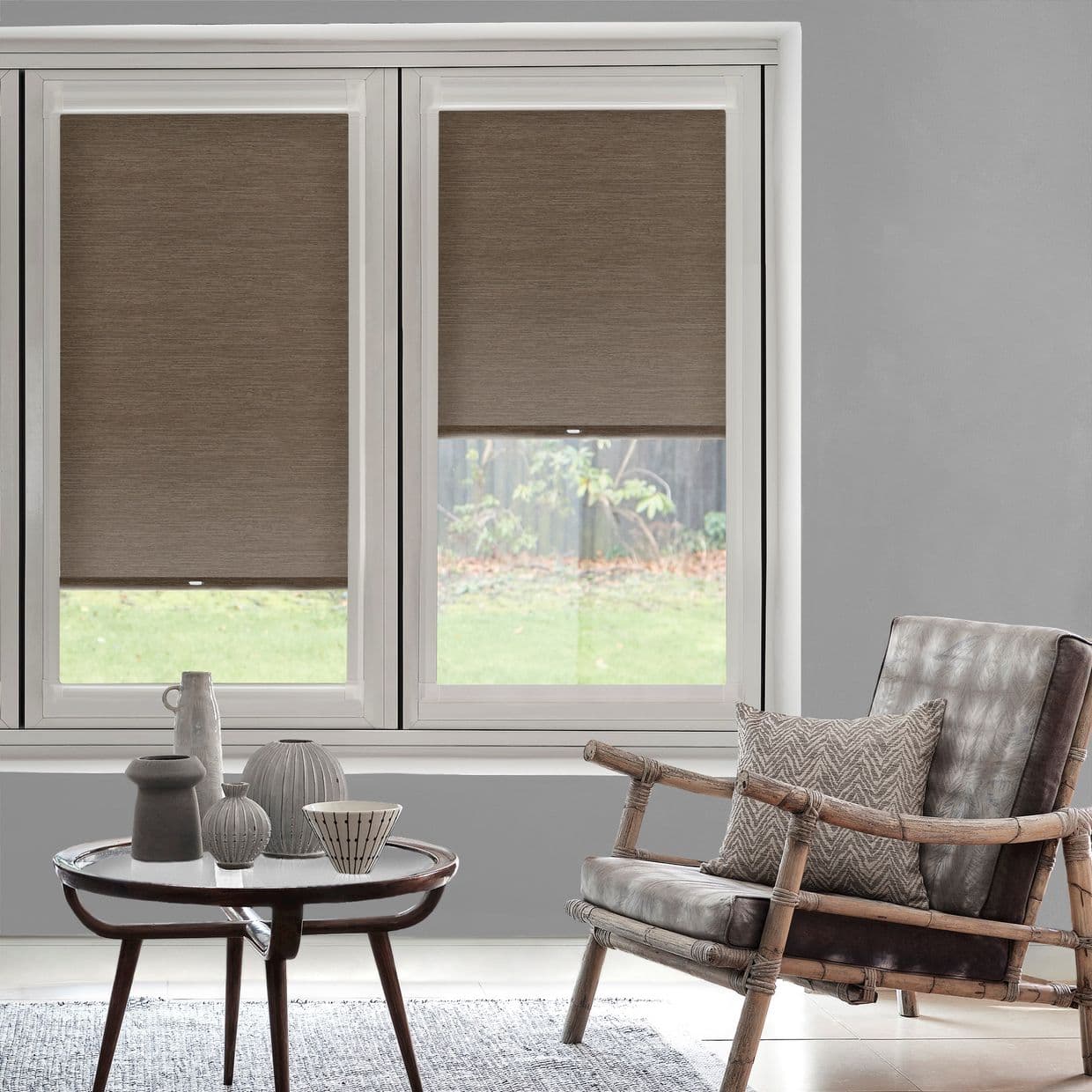 Hickory Sand Perfect Fit Roller blind