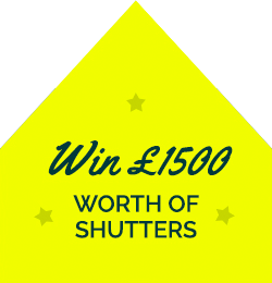 Win £1500 worth of shutters